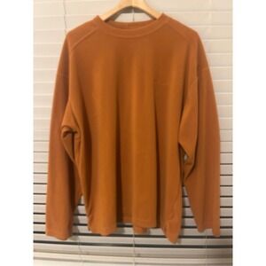 Columbia crewneck orange sweatshirt Hart Mountain II Hunting men's size XXL